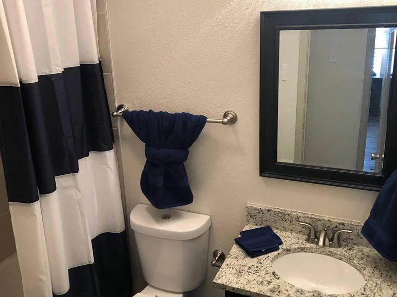 Bathroom | San Antonio Station Apartments