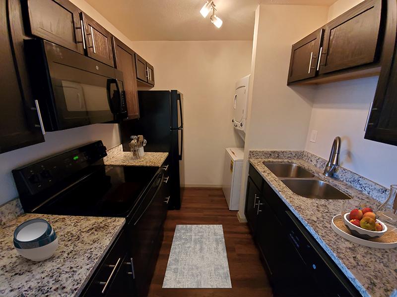 Kitchen - Staged | San Antonio Station Apartments
