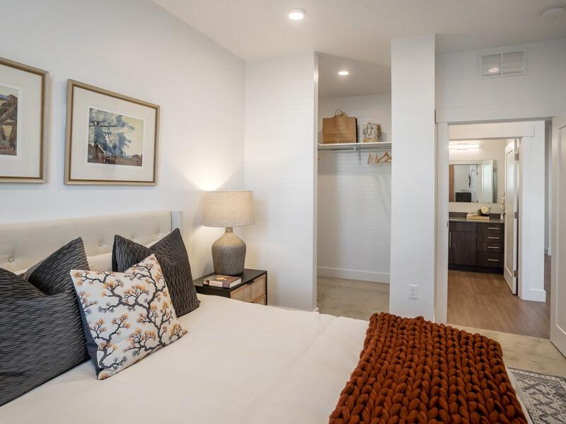 Bedroom Closet | Senior Living on Washington | Ogden Senior Apartments