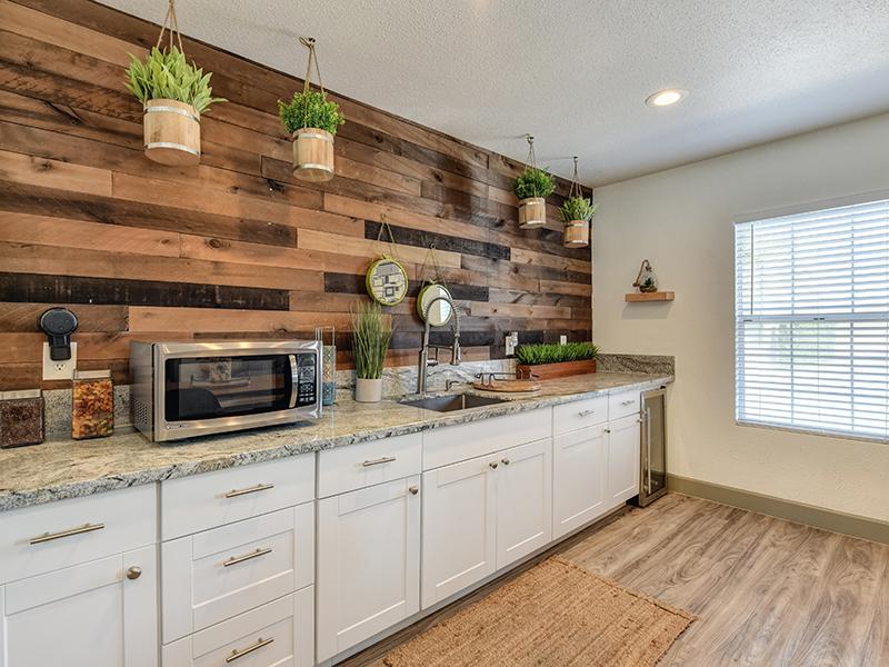 Clubhouse Kitchen | Sierra Park Townhomes