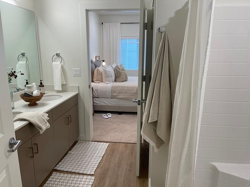 Bathroom | Sky at Brio Senior Apartments in Washington, UT
