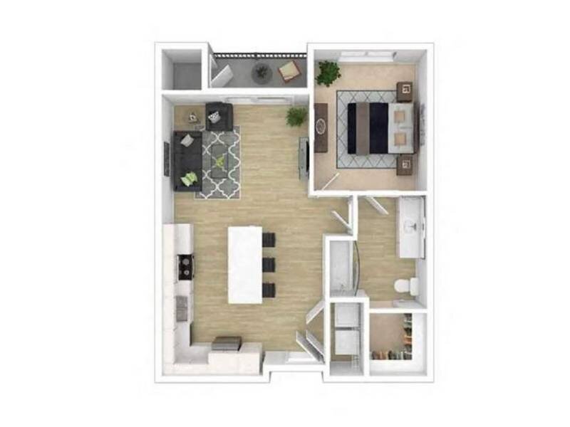 Our Kashton is a 1 Bedroom, 1 Bathroom Apartment