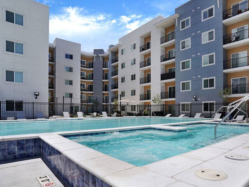 Sparkling Swimming Pool | Skyline Peaks Apartments