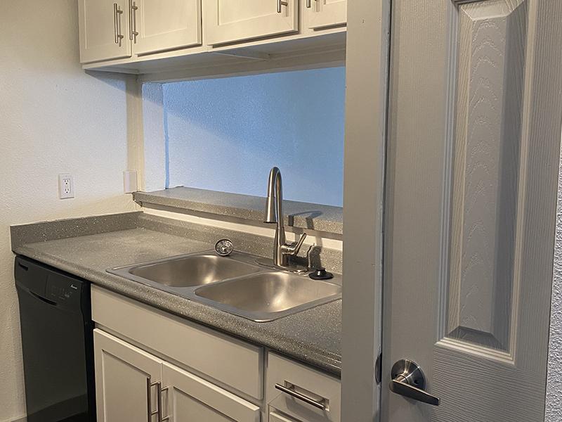 Kitchen Sink | SkyVue Apartments in San Antonio, TX