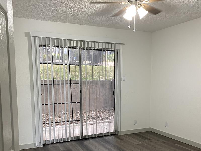 Patio Doors | SkyVue Apartments in San Antonio, TX