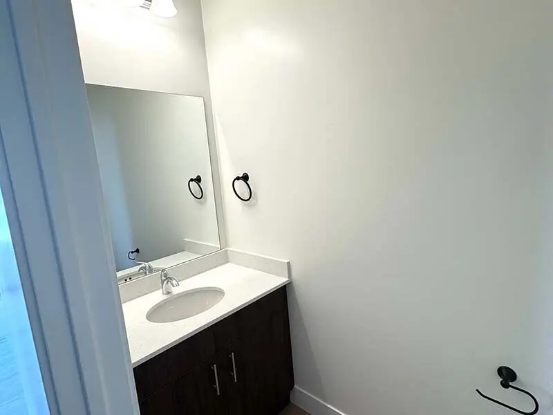 Half Bathroom Vanity | Slatewood Townhomes