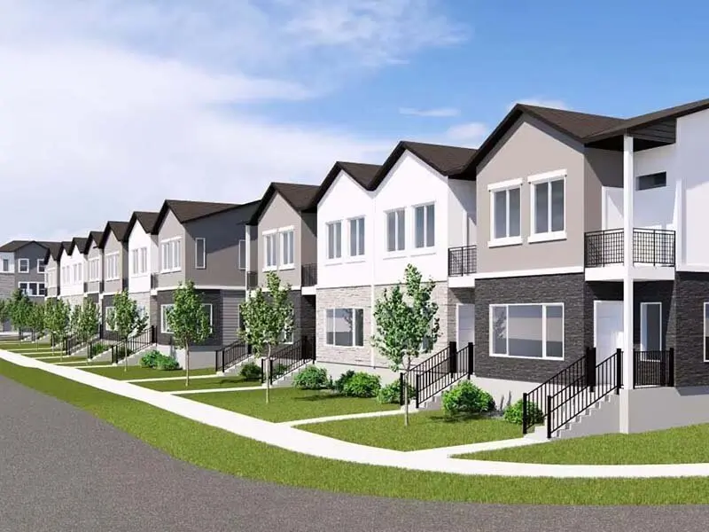 Exterior Rendering | Slatewood Townhomes