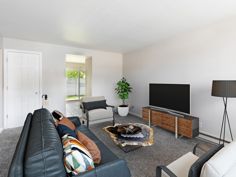 Living Room | One Somerset Apartments