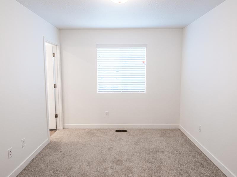Carpeted Bedroom | Station Parkway Townhomes in Farmington, UT