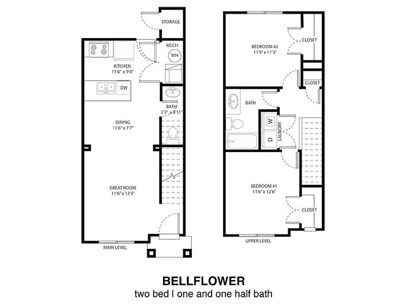 Floor Plans Station at Park Meadows Apartments in Logan, UT