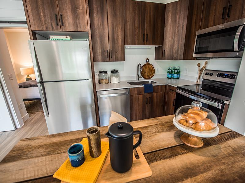 Fully Equipped Kitchen | Stratton Apartments in Salt Lake City, UT