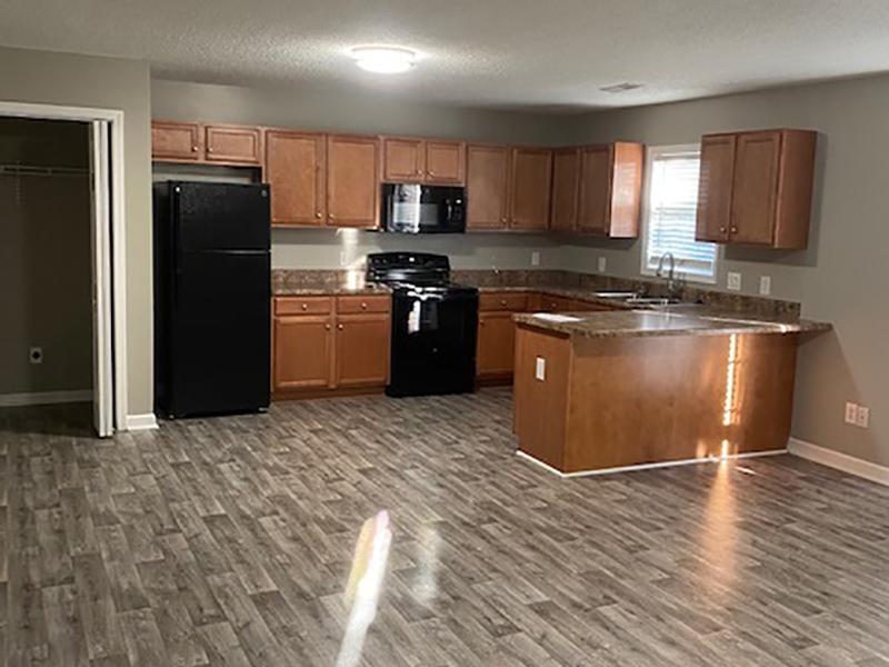 Kitchen and Dining Area | Summers Run Apartments in Asheboro, NC