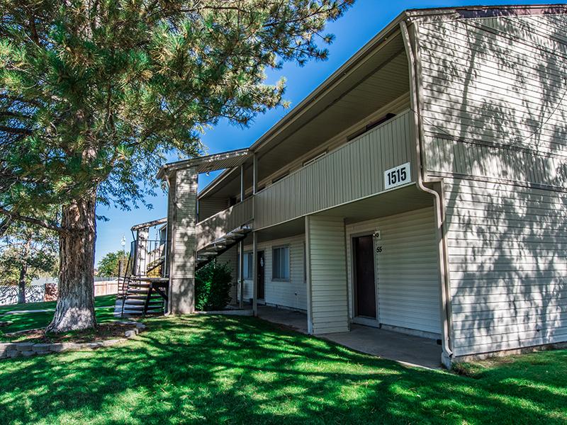 Side View of Apartment Building | The Grove Apartments in Pocatello, ID