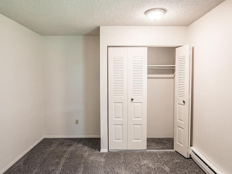 Closet in Bedroom | The Grove Apartments in Pocatello, ID