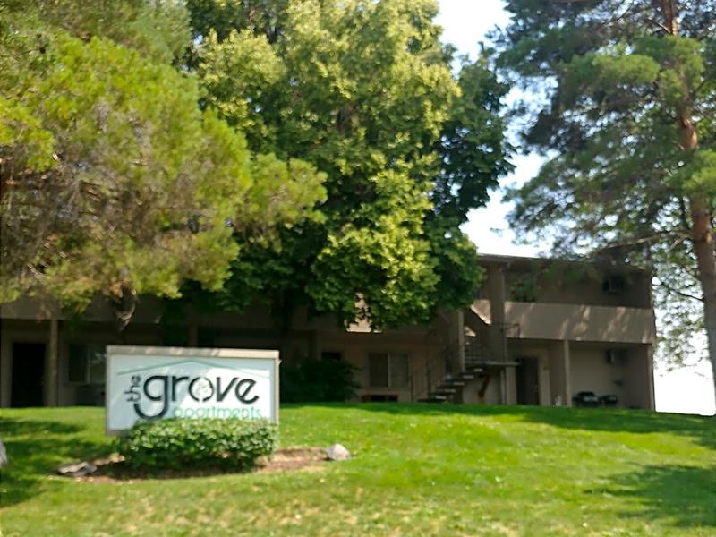 Welcome Sign | The Grove Apartments in Pocatello, ID