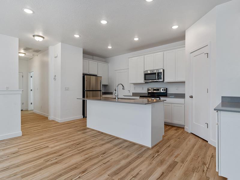Kitchen | The Park Townhomes in Layton, UT