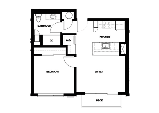 The Point Apartments Floorplan