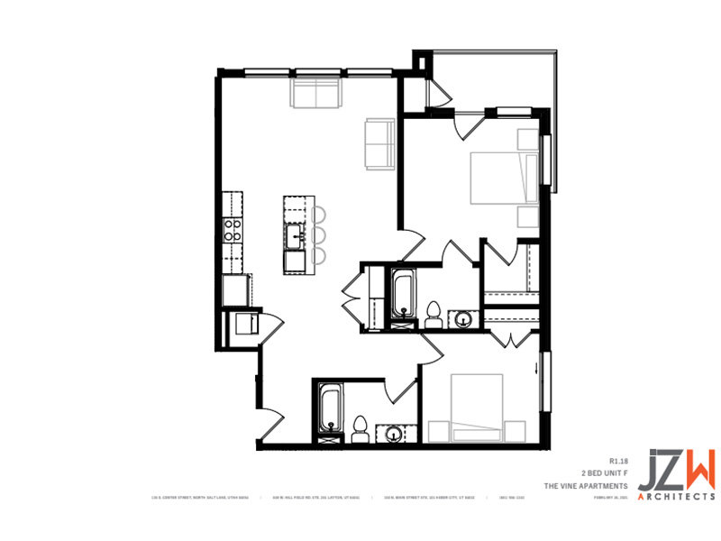 2 Bedroom F