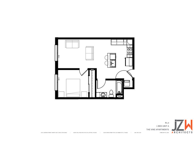 1 Bedroom A