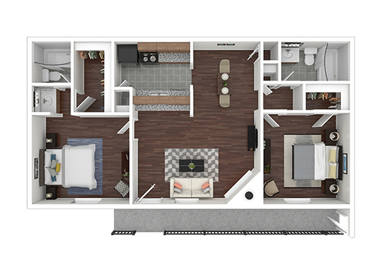 Trestles Condominiums Floorplan Image