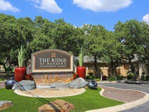 Monument Sign | The Ridge at Bandera Apartments in San Antonio, TX