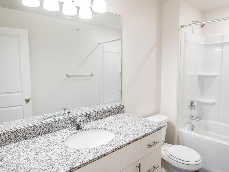Bathroom Vanity | Trail Hollow Apartments in West Haven, UT