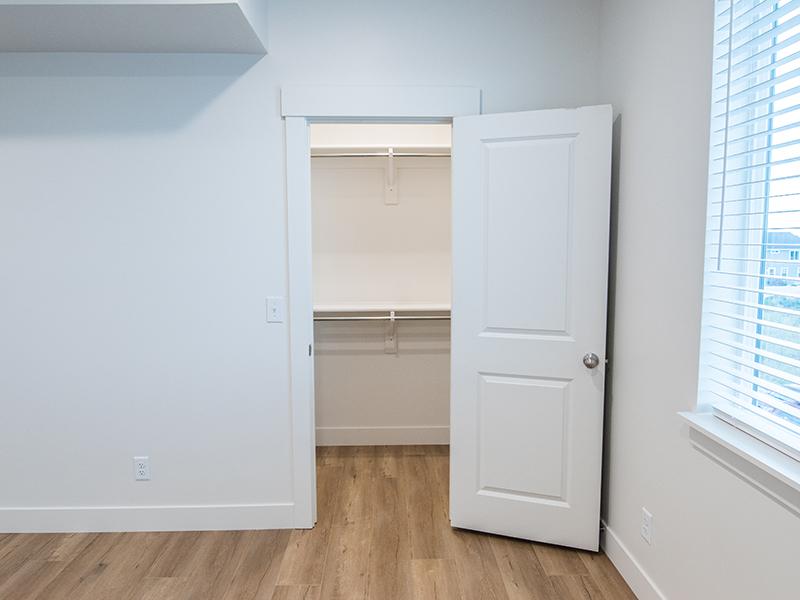 Bedroom Closet | Trail Hollow Apartments in West Haven, UT
