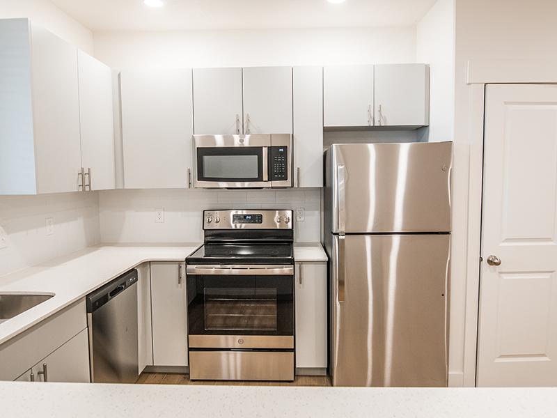 Stainless Steel Appliances | Trail Hollow Apartments in West Haven, UT