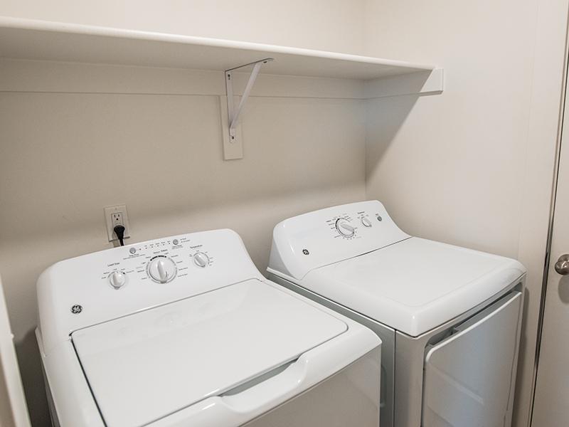 Washer and Dryer | Trail Hollow Apartments in West Haven, UT