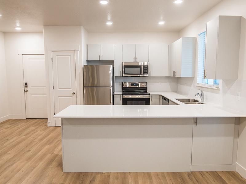Spacious Kitchen | Trail Hollow Apartments in West Haven, UT