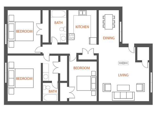Tuscany Square Floorplan Image