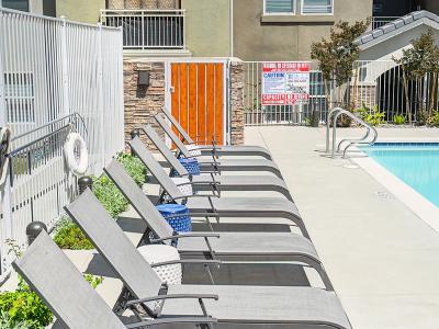 Pool Side | Vela Apartments in Santee, CA