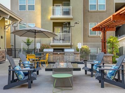 Outdoor Firepit | Vela Apartments in Santee, CA