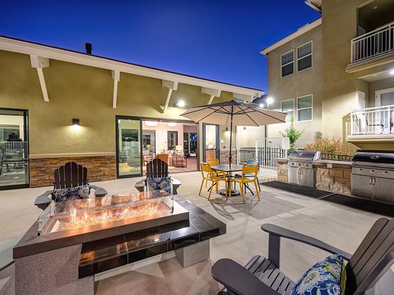 Firepit and Grills | Vela Apartments in Santee, CA
