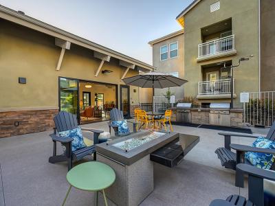 Outdoor Seating | Vela Apartments in Santee, CA