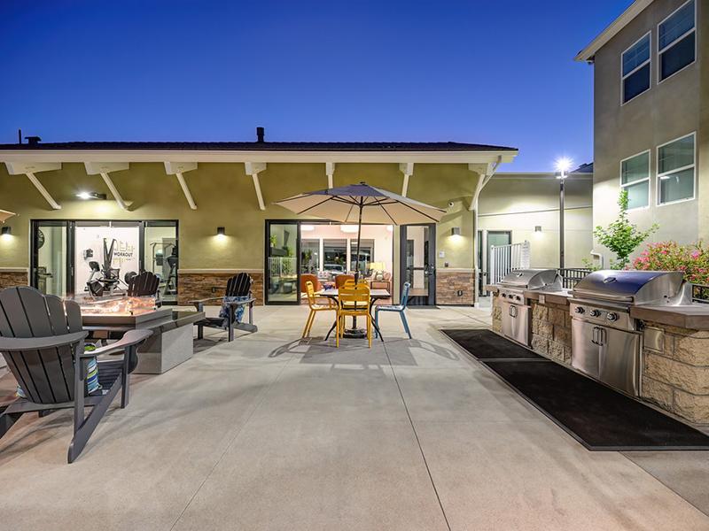 Picnic Area with Grills | Vela Apartments in Santee, CA