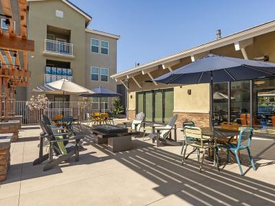 Outdoor Seating | Vela Apartments