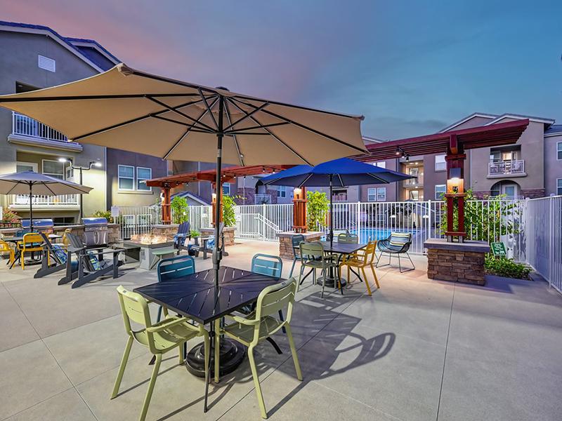 Outdoor Lounge Area | Vela Apartments in Santee, CA