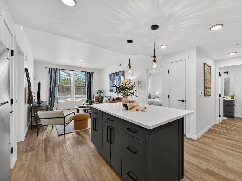 Kitchen Island | Two Bedroom | Village Apartments