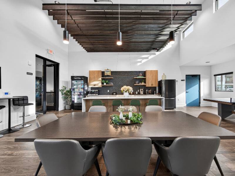 Clubhouse with Community Kitchen | Village Apartments