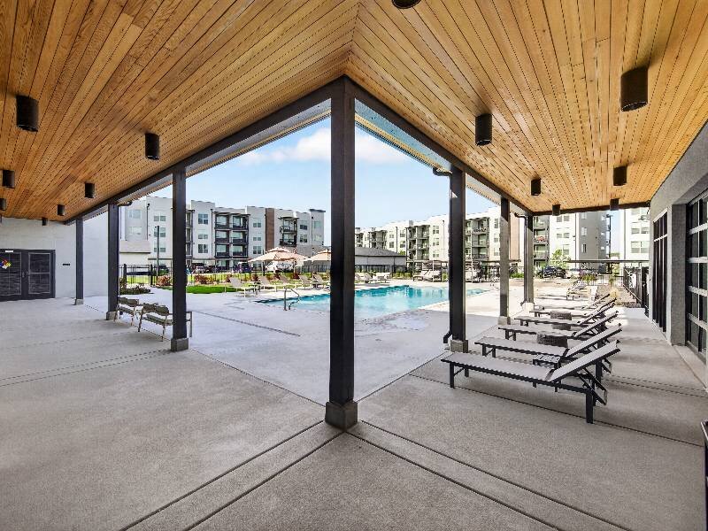 Poolside Lounge | Village Apartments