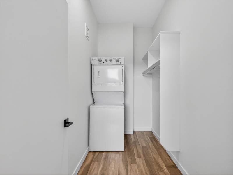 Stacked Washer & Dryer | One Bedroom | Village Apartments