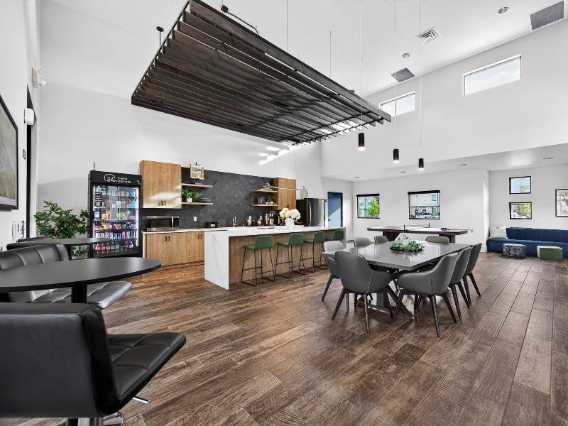 Clubhouse Kitchen | Village Apartments