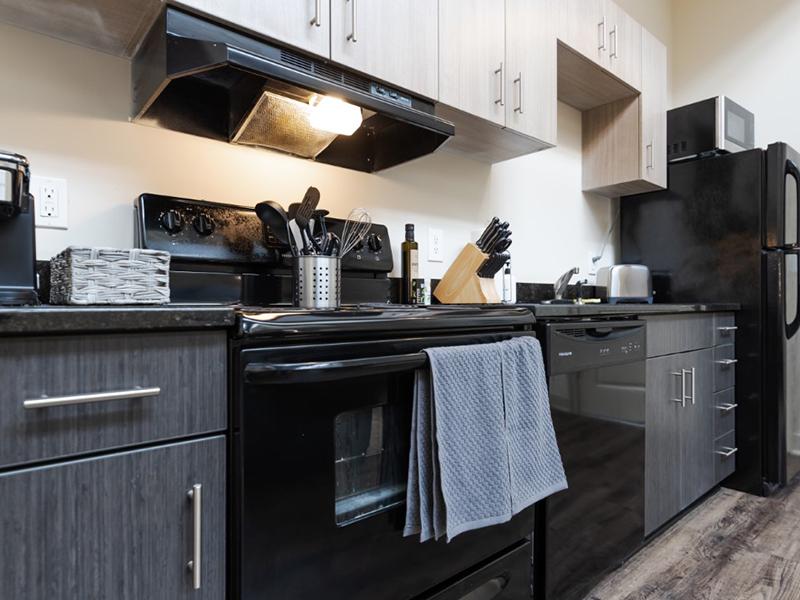 Fully Equipped Kitchen | Village Lofts In The Arts District
