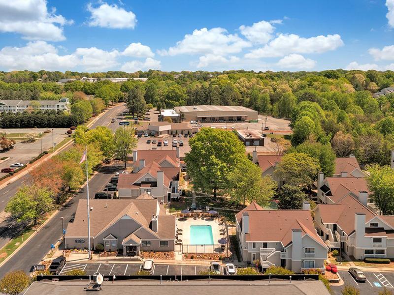 Aerial View | Vivo Apartments in Winston Salem, NC