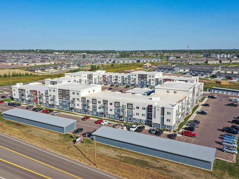 Aerial View of Property | Whisper Ridge Apartments in Sioux Falls, SD