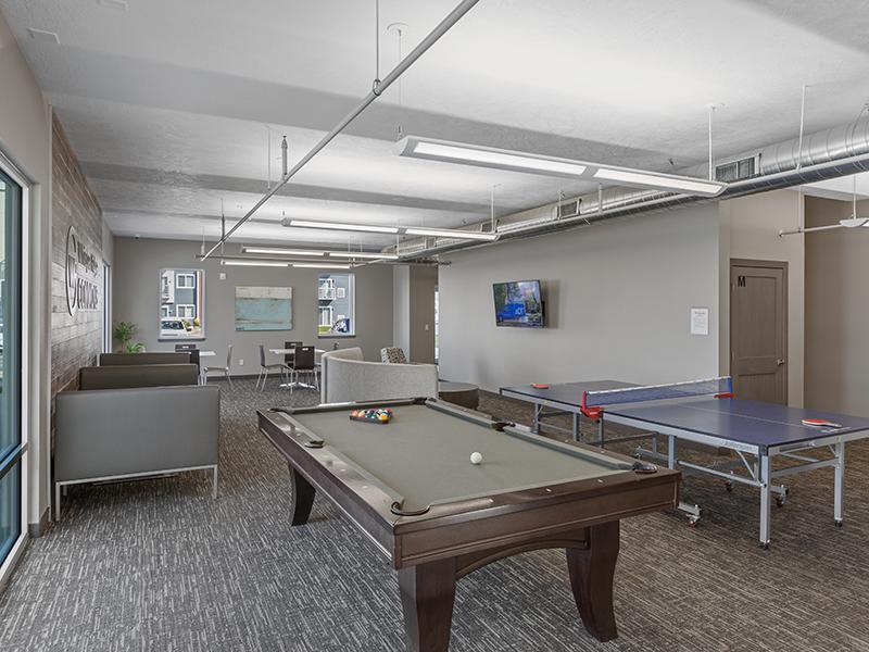 Pool Table | Whisper Ridge Apartments in Sioux Falls, SD
