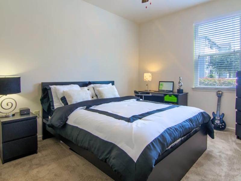 Spacious Bedroom | Woodside Apartments in Mobile, AL