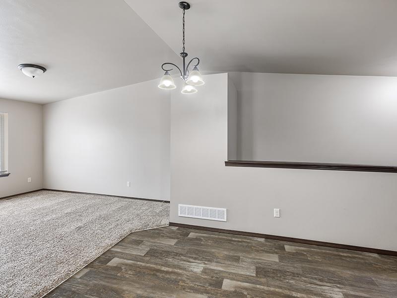 Dining and Living Space | West Pointe Commons Townhomes in Sioux Falls, SD
