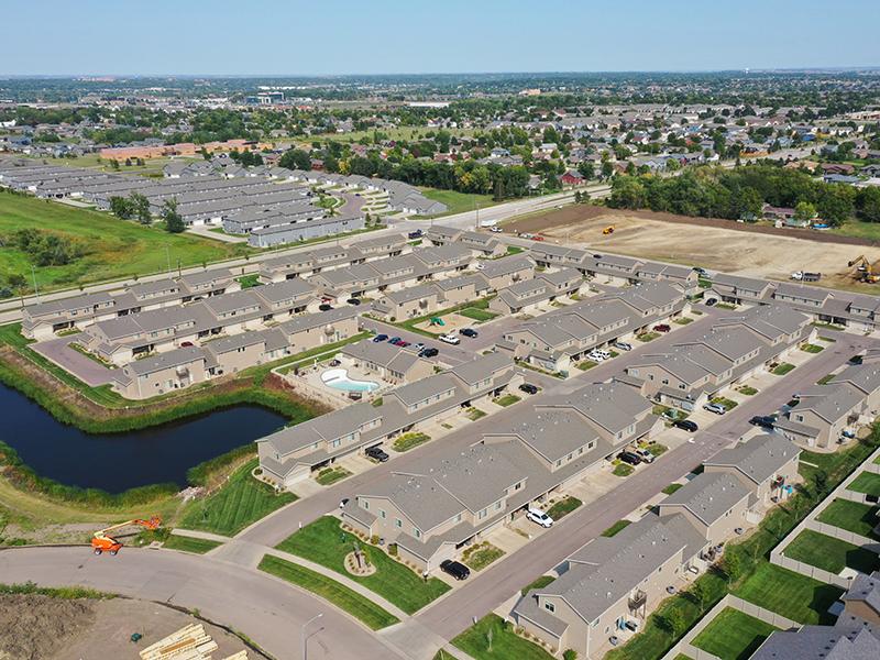 Above Shot of Property | West Pointe Commons Townhomes in Sioux Falls, SD